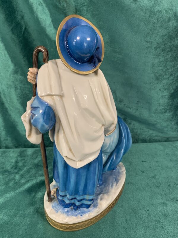 ANTIGUA FIGURA PORCELANA CERAMICAS ALGORA REPRESENTANDO LA NATIVIDAD - Imagen 10