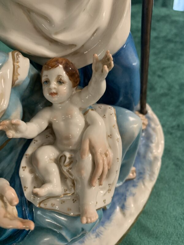 ANTIGUA FIGURA PORCELANA CERAMICAS ALGORA REPRESENTANDO LA NATIVIDAD - Imagen 14