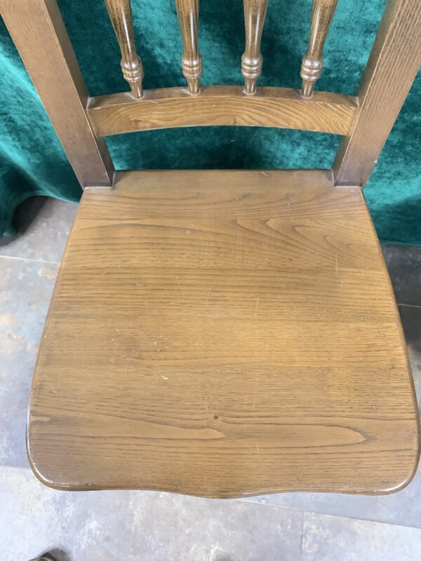 SILLA; MADERA DE CARBALLO GALLEGO MACIZA ESTILO RUSTICO - Imagen 10