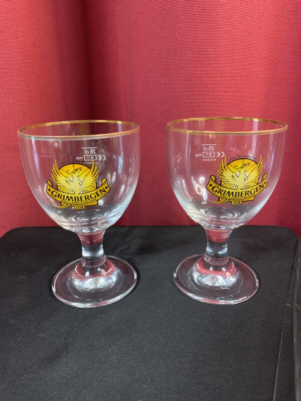 COPAS PRESTIGE CALIZ CERVEZA GRIMBERGEN 25 CL AÑOS 2000