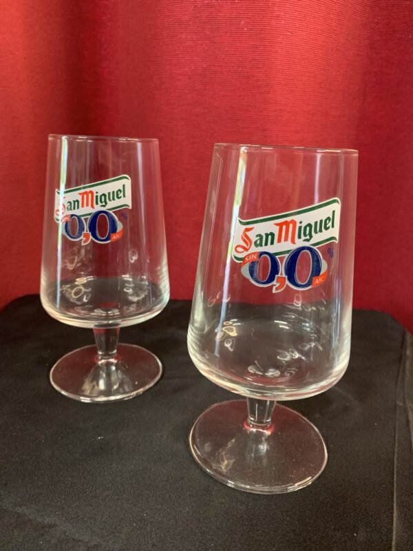 COPA; ESTILO CALIZ DE CERVEZA SAN MIGUEL 00 - 33 CL AÑOS 00