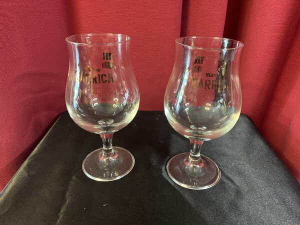 COPAS DE CERVEZA MAHOU BARRICA 33 CL AÑOS 2000 - Imagen 4