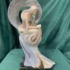 FIGURA; "BAJO LAS ESTRELLAS" DE CERÁMICA GALOS AÑOS 80 - Imagen 4