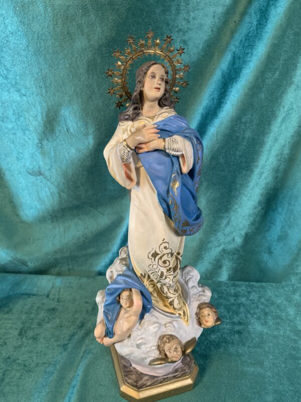 FIGURA; ASUNCIÓN DE LA VIRGEN ARTESANÍA EL ARTE CRISTIANO (OLOT)