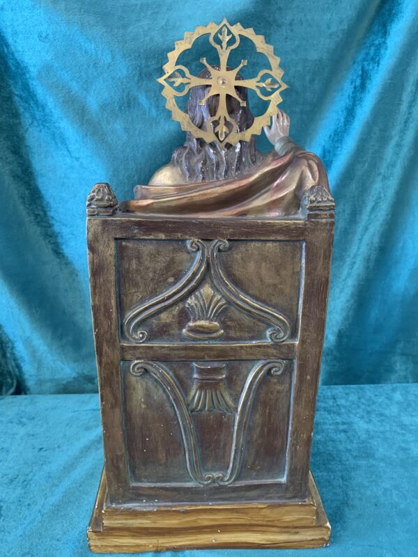 FIGURA;  CRISTO REY ENTRONIZADO S.XVIII - Imagen 5
