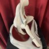 FIGURA; «MUJER SENTADA» DE CERÁMICA GALOS GRAN TAMAÑO. - Imagen 8