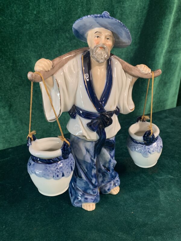 FIGURA; «AGUADOR» PORCELANA JAPONESA EIHO GRADO A - Imagen 3