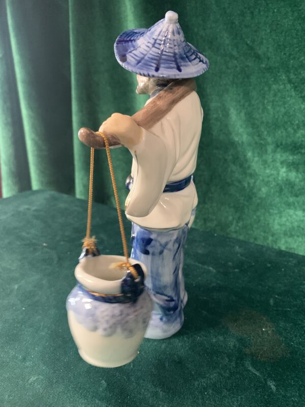 FIGURA; «AGUADOR» PORCELANA JAPONESA EIHO GRADO A - Imagen 4