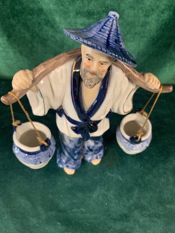 FIGURA; «AGUADOR» PORCELANA JAPONESA EIHO GRADO A - Imagen 6