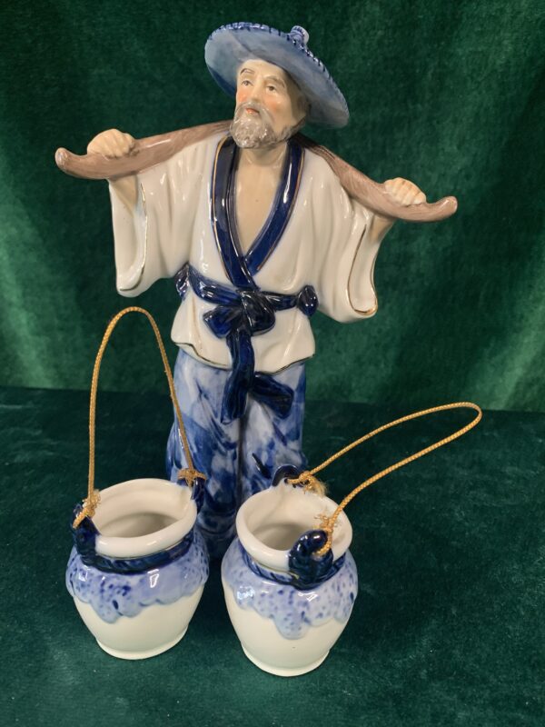 FIGURA; «AGUADOR» PORCELANA JAPONESA EIHO GRADO A - Imagen 8