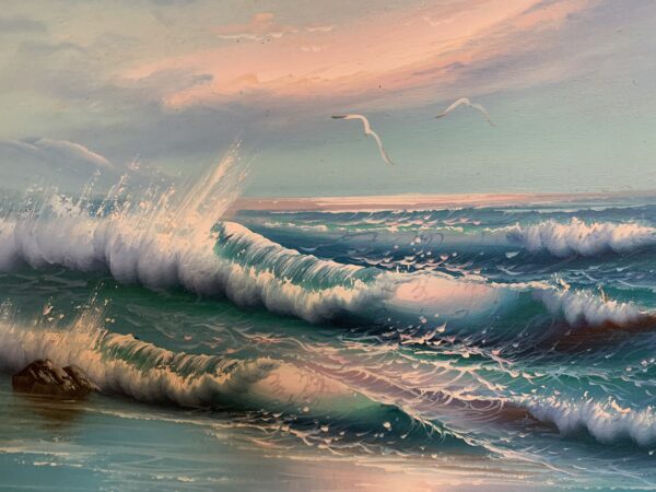 CUADRO; OLEO SOBRE LIENZO DEL ARTISTA KEITH L BOYD