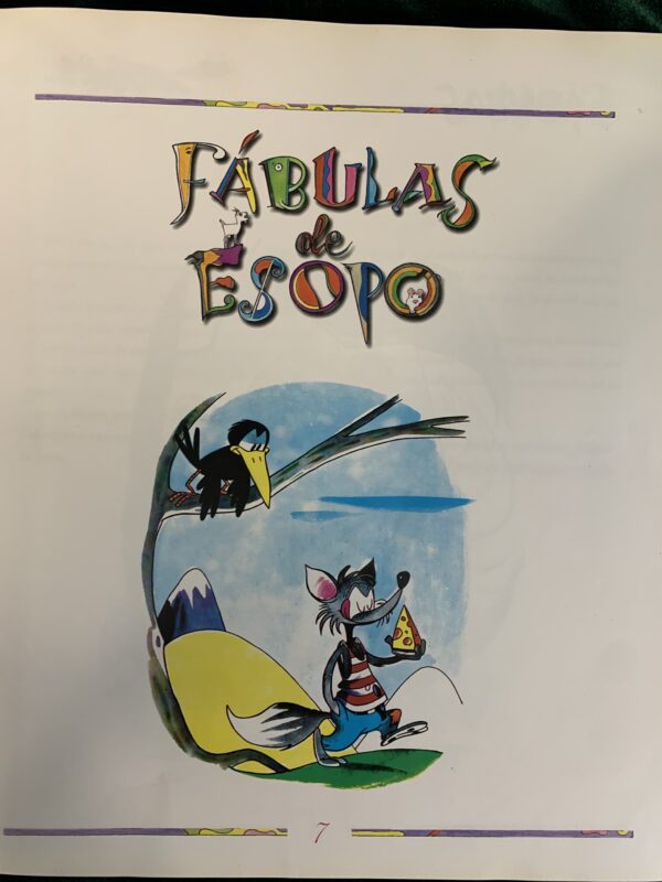 LIBROS; «FABULAS DE ESOPO Y SAMANIEGO» - Imagen 5
