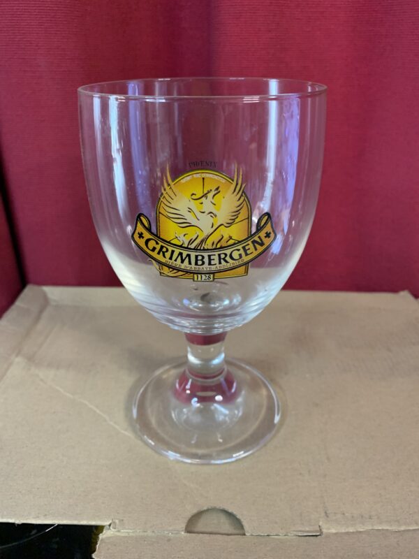 COPAS CALIZ CERVEZA GRIMBERGEN 33 CL AÑOS 90 - Imagen 9