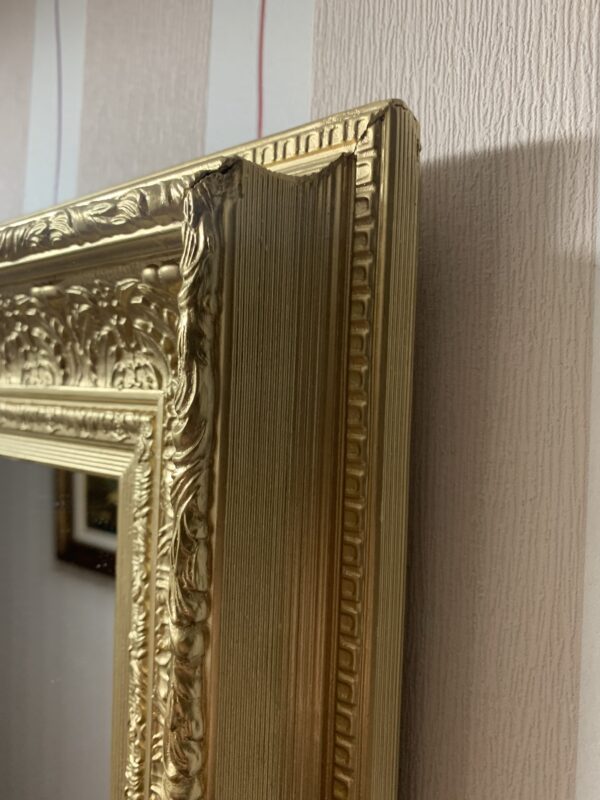ESPEJO; ESTILO MARÍA CRISTINA, ESPEJO PLATA PREMIUM EN MARCO DE MADERA MACIZO. - Imagen 10