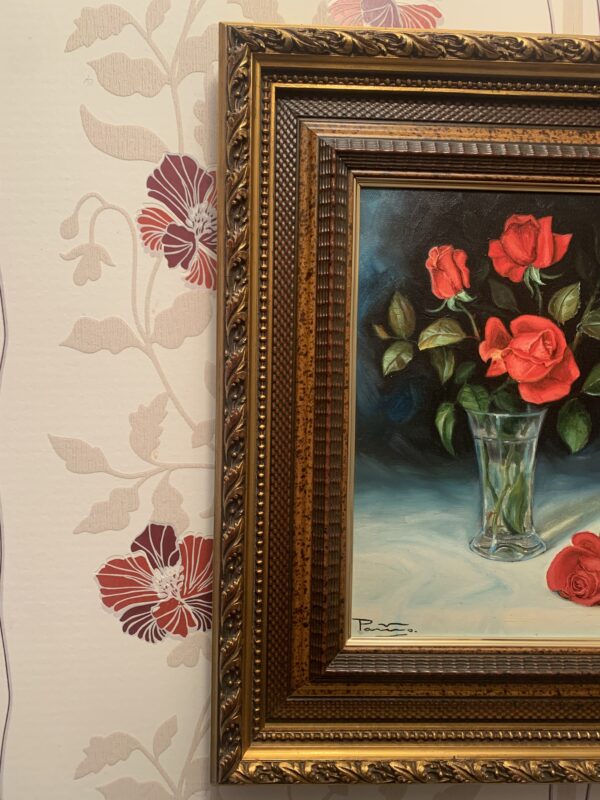 MARAVILLOSO CUADRO OLEO SOBRE LIENZO DE ESTILO IMPRESIONISTA FIRMADO ARTISTA NO CATALOGADO - Imagen 11