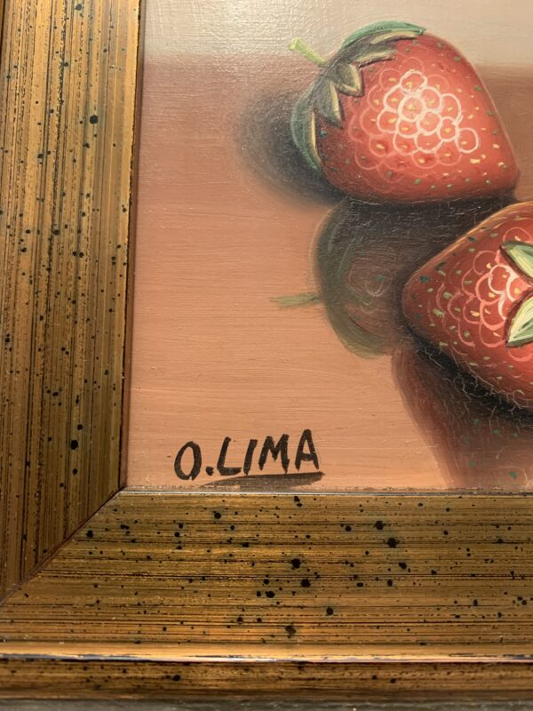 CUADRO;  OLEO SOBRE LIENZO DEL ARTISTA O LIMA - Imagen 4
