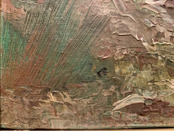 CUADRO,  OLEO SOBRE LIENZO ESTILO IMPRESIONISTA CON FIRMA DEL ARTISTA - Imagen 8