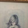 CUADRO; LITOGRAFIA DEL ARTISTA JOSE ROYO TITULADA ”PENSATIVA” - Imagen 30