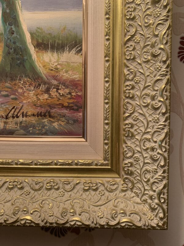 CUADRO,  OLEO SOBRE LIENZO ESTILO IMPRESIONISTA CON FIRMA DEL ARTISTA - Imagen 16