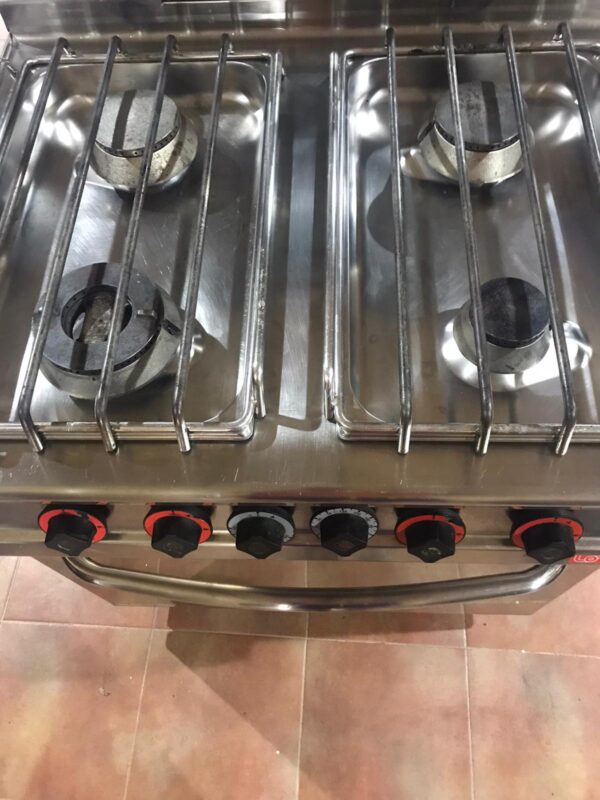 COCINA; LOTUS 4 FUEGOS CON HORNO GAS - Imagen 4