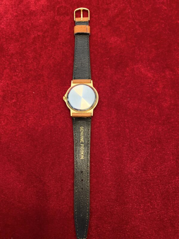 RELOJ; «VOGA» HOMBRE NUEVO CAJA EN ACERO Y PULSERA DE CUERO - Imagen 5