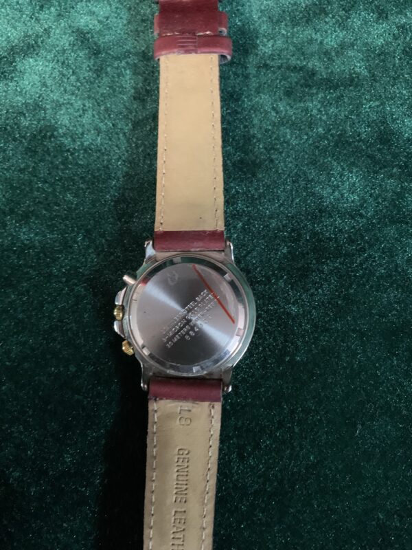 RELOJ; «VOGA» HOMBRE NUEVO CON DIAL GIRATORIO CHAPADO EN ORO - Imagen 10