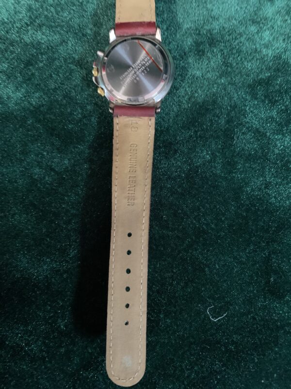 RELOJ; «VOGA» HOMBRE NUEVO CON DIAL GIRATORIO CHAPADO EN ORO - Imagen 11