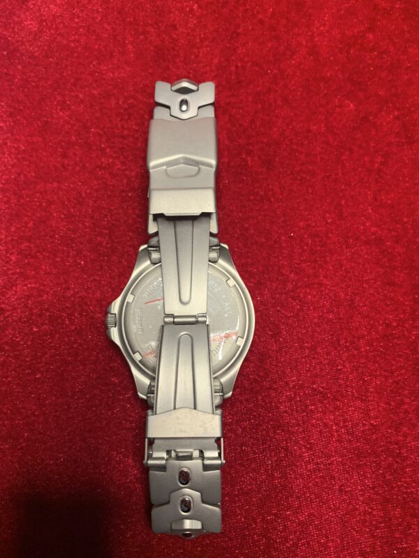 RELOJ; «THERMIDOR» HOMBRE TITANIO CON DOBLE CIERRE DE SEGURIDAD ROJO - Imagen 5