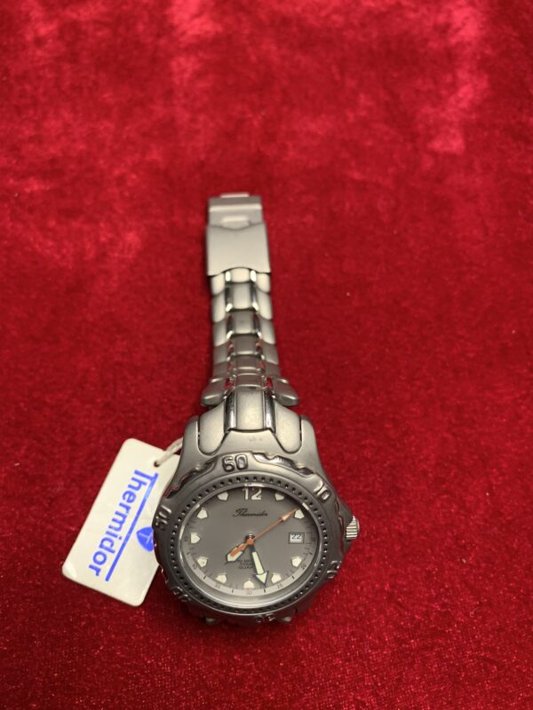 RELOJ; «THERMIDOR» HOMBRE TITANIO CON DOBLE CIERRE DE SEGURIDAD GRIS - Imagen 5