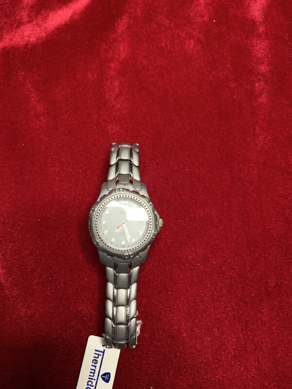 RELOJ; «THERMIDOR» HOMBRE TITANIO CON DOBLE CIERRE DE SEGURIDAD GRIS - Imagen 6