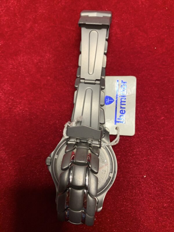 RELOJ; «THERMIDOR» HOMBRE TITANIO CON DOBLE CIERRE DE SEGURIDAD GRIS - Imagen 7