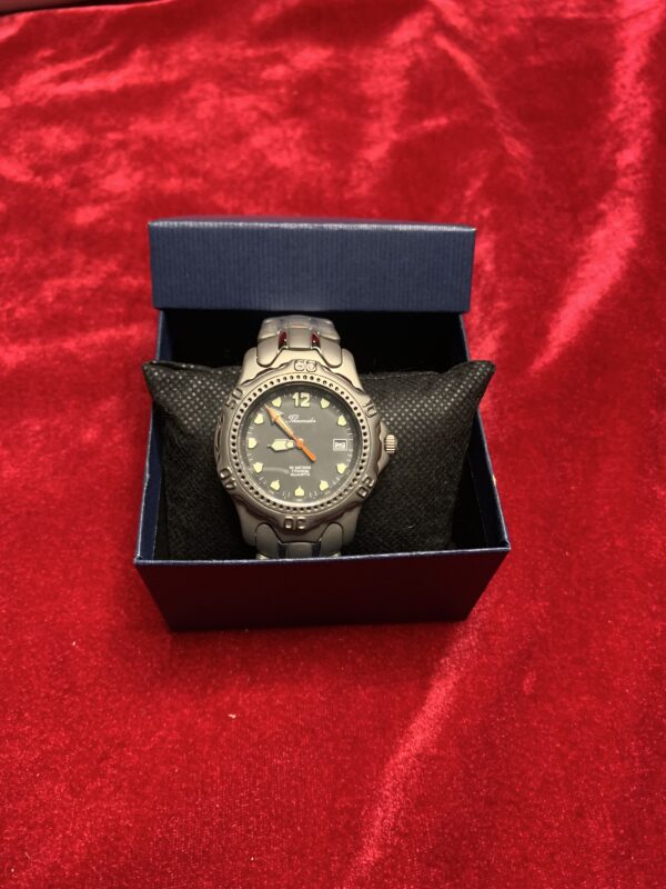 RELOJ; «THERMIDOR» HOMBRE TITANIO CON DOBLE CIERRE DE SEGURIDAD GRIS - Imagen 16