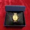 RELOJ; «TAHER-THERMIDOR» MUJER CHAPADO EN ORO Y  PULSERA DE CUERO - Imagen 12