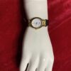 RELOJ; «TAHER-THERMIDOR» MUJER CHAPADO EN ORO Y  PULSERA DE CUERO - Imagen 15