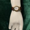 RELOJ; «TAHER-THERMIDOR» MUJER CHAPADO EN ORO Y  PULSERA DE CUERO - Imagen 24