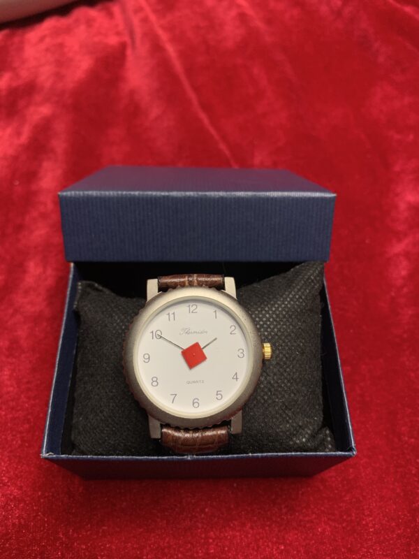 RELOJ; «THERMIDOR» MUJER CAJA CHAPADA EN ORO Y  PULSERA DE CUERO - Imagen 9