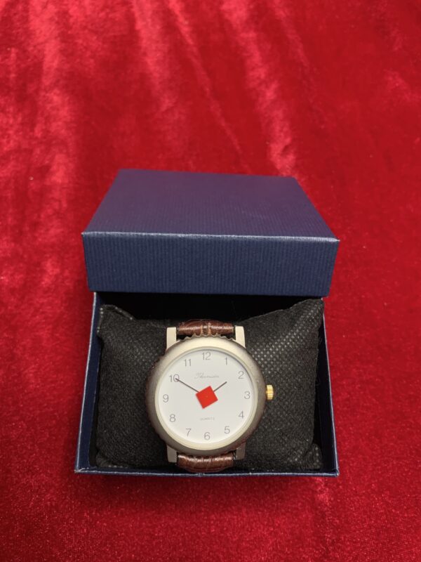 RELOJ; «THERMIDOR» MUJER CAJA CHAPADA EN ORO Y  PULSERA DE CUERO - Imagen 10