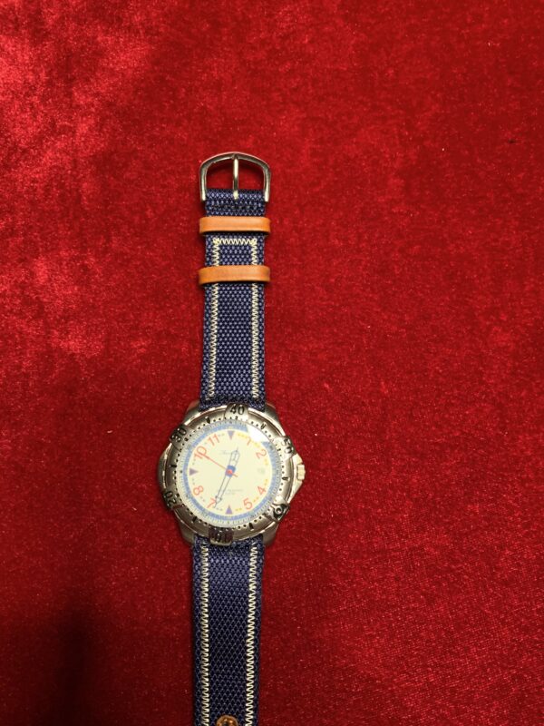 RELOJ; «THERMIDOR» HOMBRE CAJA DE ACERO PULSERA EN CUERO Y NYLON - Imagen 17