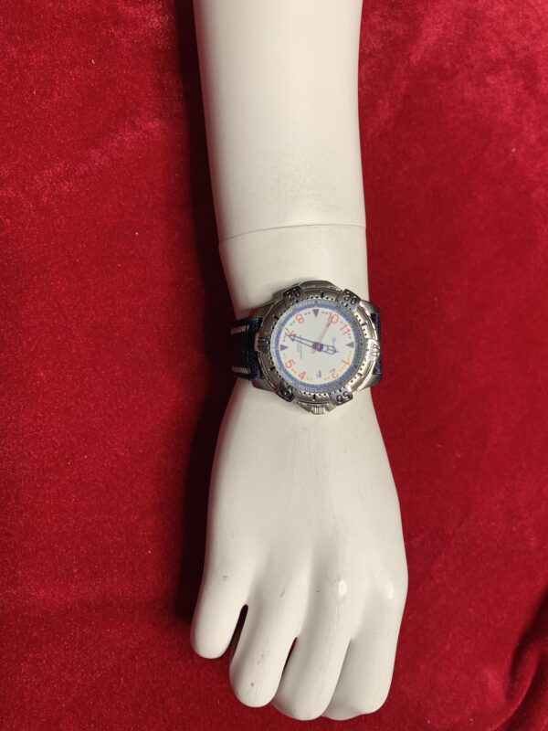 RELOJ; «THERMIDOR» HOMBRE CAJA DE ACERO PULSERA EN CUERO Y NYLON - Imagen 20