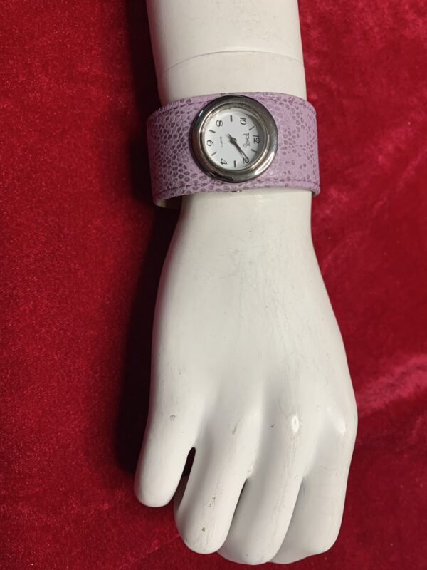 RELOJ; «TAHER» MUJER CAJA DE METAL PULSERA IMITACIÓN SERPIENTE - Imagen 9