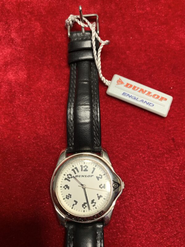 RELOJ; «DUNLOP» HOMBRE CAJA METÁLICA Y PULSERA EN CUERO - Imagen 4