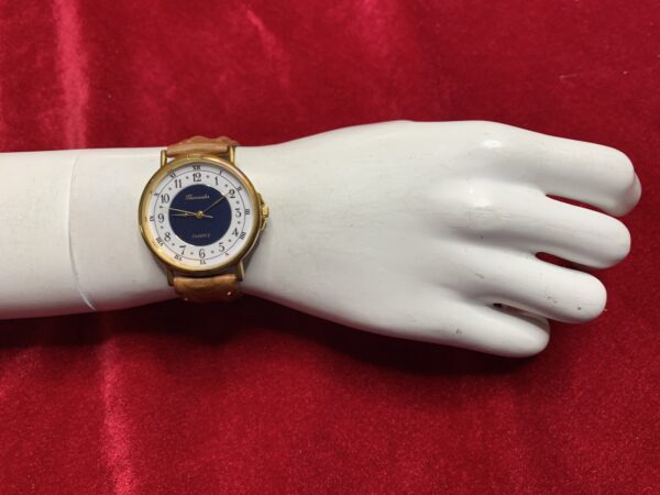 RELOJ; «THERMIDOR» UNISEX CAJA EN DORADO Y PULSERA DE CUERO - Imagen 6