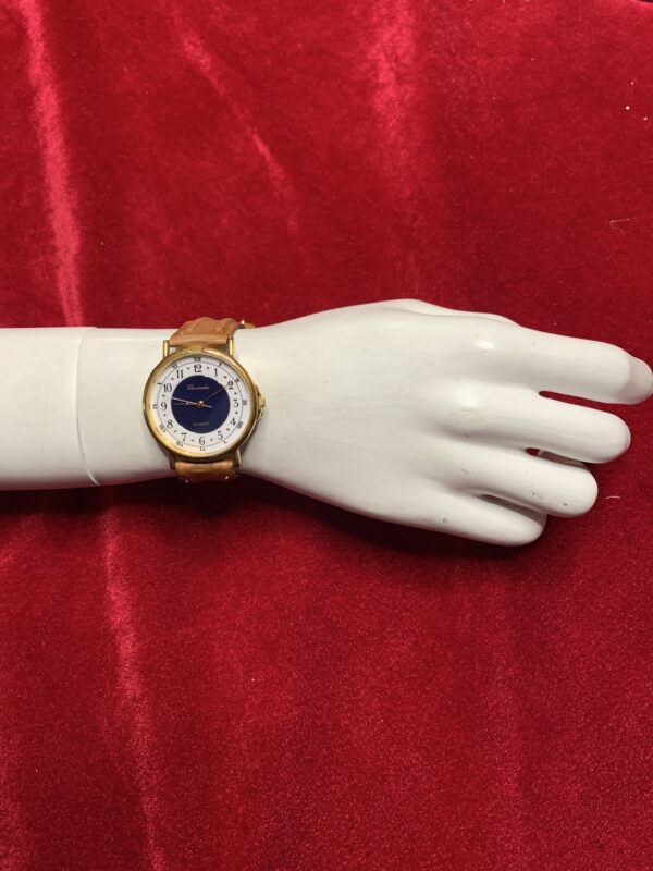 RELOJ; «THERMIDOR» UNISEX CAJA EN DORADO Y PULSERA DE CUERO - Imagen 8