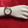 RELOJ; «THERMIDOR» HOMBRE BISEL DORADO Y PULSERA DE CUERO - Imagen 7