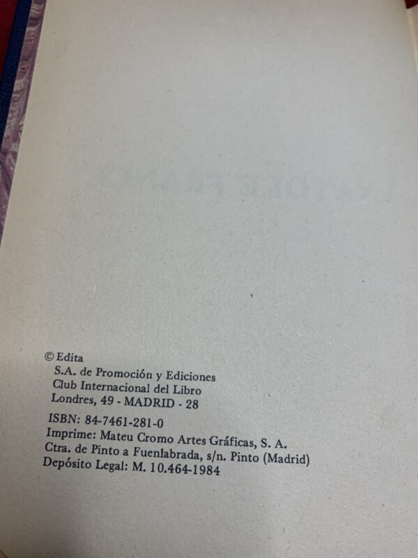 LIBROS; «LA AZUCENA ROJA» ANATOLE FRANCE - Imagen 5