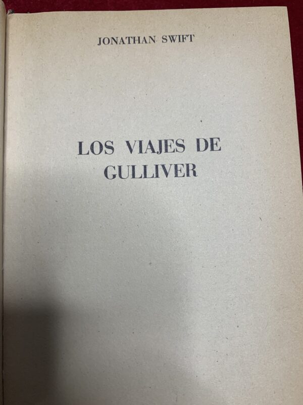 LIBROS; «VIAJES DE GULLIVER» JHONATHAN SWIFT. - Imagen 7