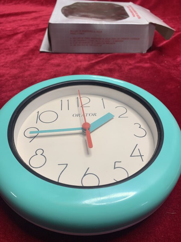 RELOJ; «ORATOR» RELOJ DE COCINA O EMPRESA PARED O MESA - Imagen 11