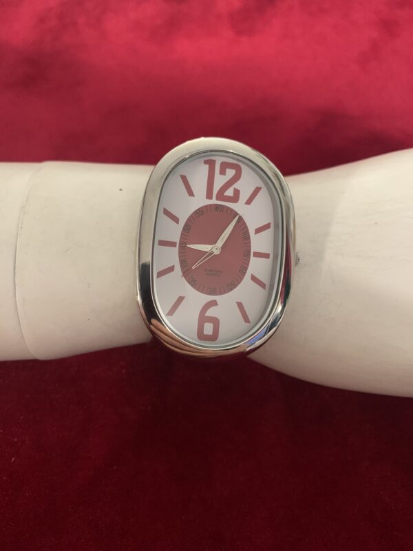 RELOJ; «THERMIDOR» MUJER CAJA DE ACERO CON PULSERA DE CUERO