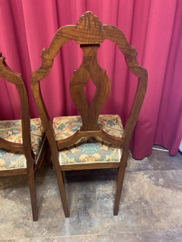 SILLAS; CONJUNTO 2 SILLAS CLÁSICAS SIGLO XIX. - Imagen 8