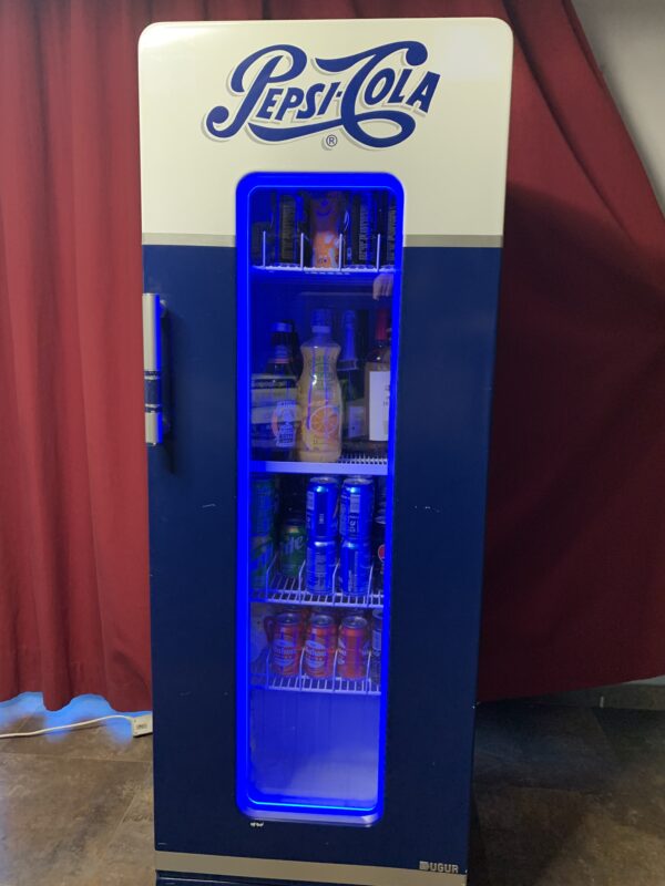 NEVERAS; EXPOSITOR VERTICAL PEPSI RETRO - Imagen 2